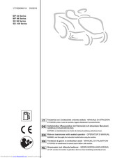 GGP ITALY SPA SD 108 Series Operator's Manual