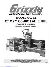 Grizzly G0773 Owner's Manual