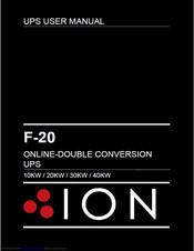 ION F-20 Series User Manual