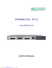 Dynamix DC-E112 User Manual