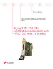 Keysight M9195A PXIe Service Manual