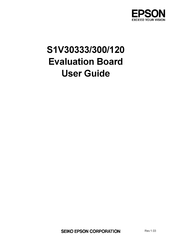 Epson S1V30333 User Manual