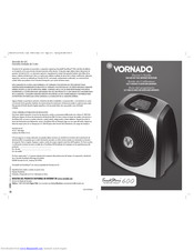 Vornado TouchStone Vortex Heat 600 Owner's Manual
