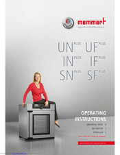 Memmert SN PLUS Operating Instructions Manual