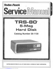 Radio Shack 26-1130 Service Manual