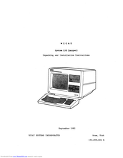 WICAT Systems Incorporated System 150 Unpacking And Installation Instructions