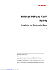 Shyam RM58 Installation And Configuration Manual