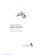 SensorLink 8-182 Operator's Manual