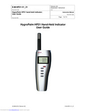 Thorne & Derrick HygroPalm HP21 User Manual