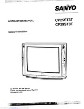 Sanyo CP25ST3T Instruction Manual