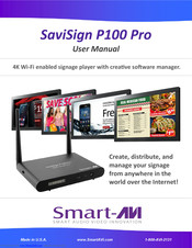 SMART-AVI SaviSign P100 Pro User Manual