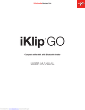 IK Multimedia iKlip GO User Manual