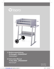 tepro PASADENA 1030 Instructions Manual
