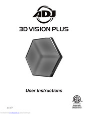 ADJ 3D VISION PLUS User Instructions