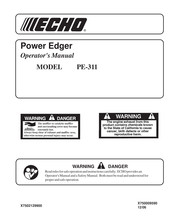 Echo PE-311 Operator's Manual