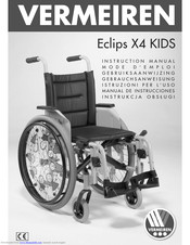 Vermeiren Eclips X4 kids Instruction Manual