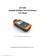 ENVIRONMENTAL SENSOR TECHNOLOGY CO.INC. EST-2000 User Manual