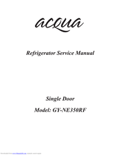 Acqua GY-NE350RF Service Manual