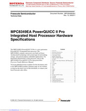 Hotenda MPC8349EA Technical Data Manual