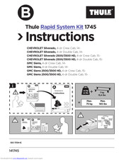 Thule 1745 Instructions
