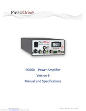 PiezoDrive PD200 Manual