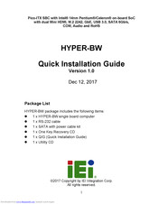 IEI Technology HYPER-BW Quick Installation Manual