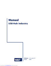 W&T 33601 Manual