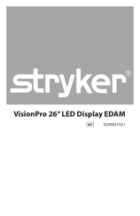 Stryker VisionPro EDAM Manual