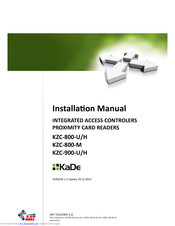AAT KZC-800-M Installation Manual