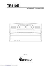 Promag TR510E Manual