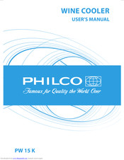 Philco PW 15 K User Manual