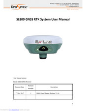 SatLab SL800 User Manual