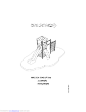 Holzhof MAX XM 100 RP line Assembly Instructions Manual