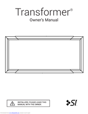 Screen Innovations Transformer Owner's Manual