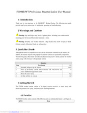 Ambient F009RT/WT User Manual
