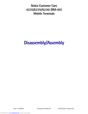 Nokia RM-60 Disassembly/Assembly