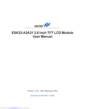 HOLTEK ESK32-A2A31 User Manual