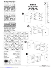 FMD DIEGO UP 367-001 Assembly Instruction Manual