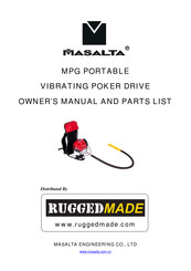 Masalta MPG3825 Owner's Manual