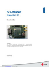 u-blox EVK-M8xZOE User Manual