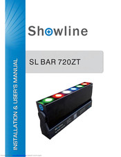 Showline SL BAR 720ZT Installation And User Manual