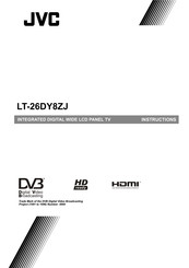 JVC LT-26DY8ZJ Instructions Manual