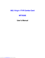MEDIATEK MT7630E User Manual