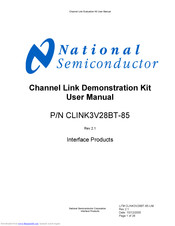 National Semiconductor CLINK3V28BT-85 User Manual