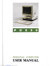 MICRO BYTE PC230 User Manual