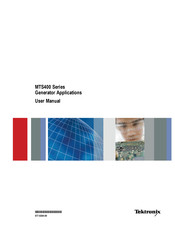 Tektronix MTS415 User Manual