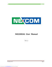 Nexcom NIO200 User Manual
