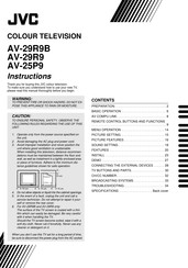 JVC AV-25P9 Instructions Manual
