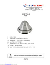 Juwent WD-25 Instruction Manual