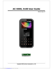 Union Community AC-5000 User Manual